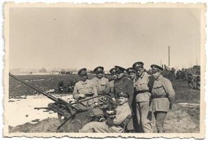 Servanți români cu tun antiaerian