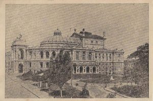 Odessa, cu ștampilă românească de cenzură din Al Doilea Război Mondial, carte poștală