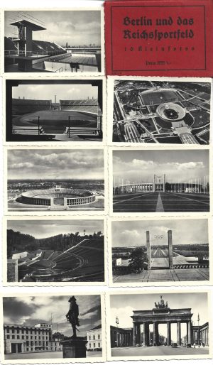 Olimpiada 1936, album foto - Berlin und das Reichssportfeld 10 kleinphotos