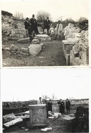 Sarmizegetusa Ulpia Traiana, 1930, lot de 2 fotografii