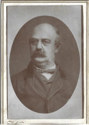 Constantin Rădulescu, primarul orașului Lugoj, studio Julius Krausz, Lugoj