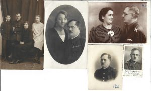 Ofițer român, 1926-1945, lot de 5 fotografii