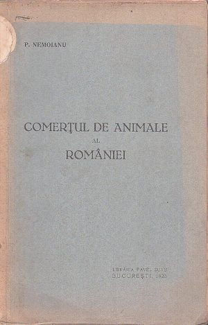 Comerțul de animale al României de Petre Nemoianu, 1935