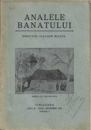 Analele Banatului, 3/1929
