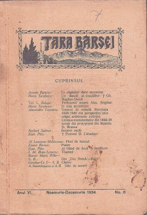 Țara Bârsei, 6/1934