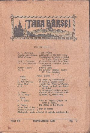 Țara Bârsei, 2/1935