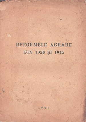 Reformele agrare din 1920 și 1945, 1945, broșură de propagandă comunistă