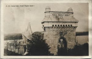 Cernavodă, Podul Regele Carol I, carte poștală