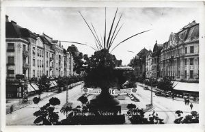 Timișoara, Vedere din Cetate, carte poștală