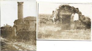 Ruine antice la Mangalia și minaret în Dobrogea, 1928, lot de 2 fotografii