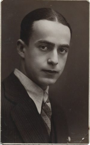 Portret de bărbat, 1931, studio Julietta
