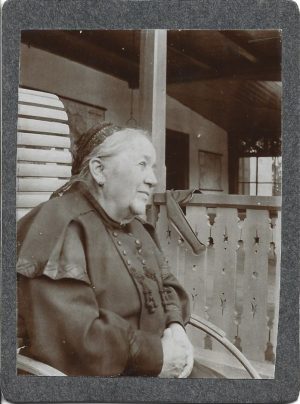 Paulina Rădulescu, născută Seiman, soția primarului orașului Lugoj, Constantin Rădulescu, 1906