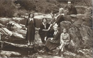 Fotografie la Băile Herculane, anii 1920