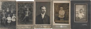 Tecuci, 1908, lot de 5 fotografii mari