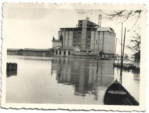 Inundație de primăvară la Călărași, 17 martie 1941