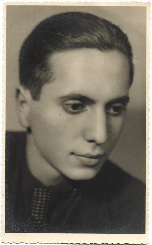 Portret de bărbat, 1939, România