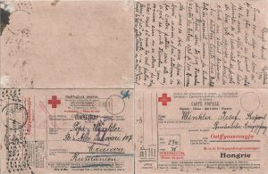 Prizonier de război român originar din Craiova, carte poștală de prizonier la austro-ungari, octombrie 1916