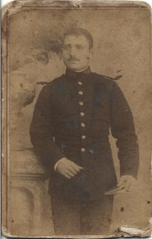Sublocotenent român, studio S Korn, București