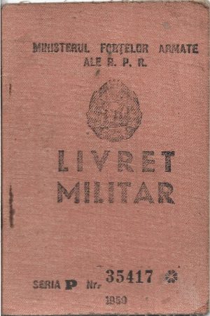 Livret militar, 1950, RPR