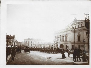 Piața Teatrului, București, 1904