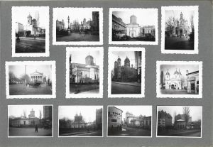 Biserici din București, anii 1930, lot de 12 fotografii