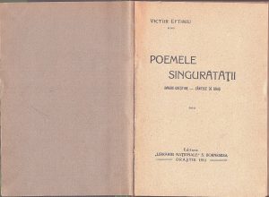 Poemele singurătății, Imnuri creștine, Cântece de oraș de Victor Eftimiu, ediția I, 1912, Orăștie