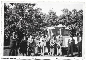 Autobuz cursă specială Snagov, anii 1930