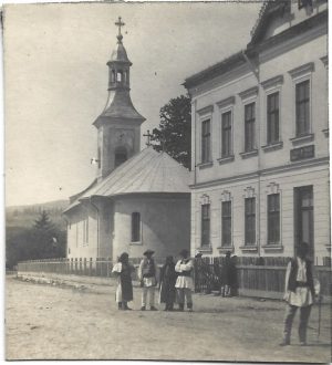 Biserica și școala din Feldru, începutul secolului al XX-lea