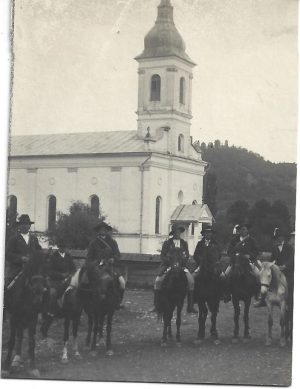 Țărani români pe cai, Rușii Bârgăului, începutul secolului al XX-lea
