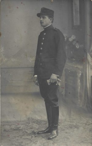 Militar din Regimentul Cantemir Nr 12 din Bârlad, 1913