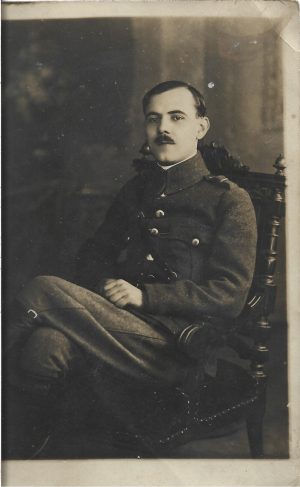 Ofițer român, 1920, Dej, județul Cluj