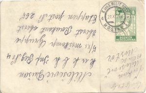 k u k Militärpost Bosnien Hercegovina, 1916, Mostar