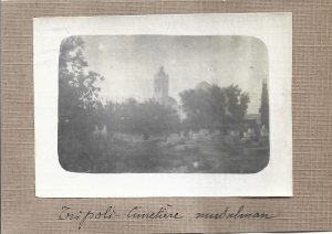 Tripoli, cimetière musulman, Libia, ca 1920