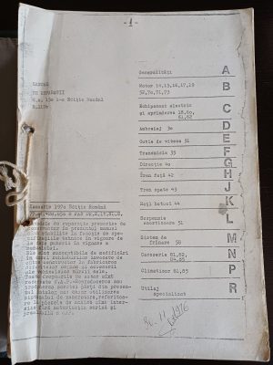Manual de reparații MR 150, Renault 12 1,3 (1170), prima ediție în limba română, 1970