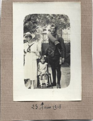 Militar francez, 1918