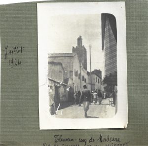 Rue de Mascara, Tlemcen, Algeria, 1924