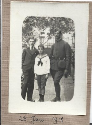 Militar francez, 1918