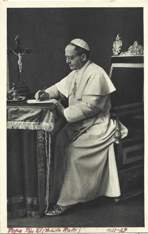 Sua Sanctita Pio XI, carte poștală