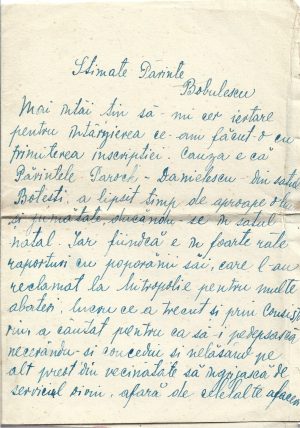Neculai Todicescu din Horodniceni, județul Suceava către Constantin Bobulescu, scrisoare, 1918