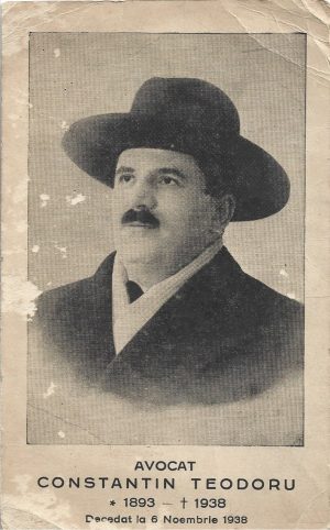 Ferpar avocat Constantin Teodoru (1893-1938)