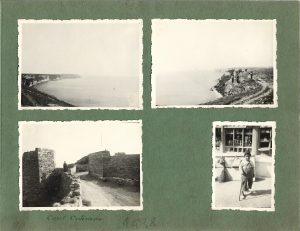 Capul Caliacra și un mic turc, 1938, lot de 4 fotografii