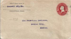 Întreg poștal SUA 2 cents/Postal stationery USA 2 cents