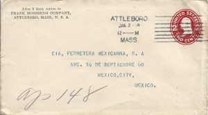 Întreg poștal SUA 2 cents/Postal stationery USA 2 cents