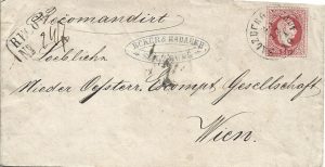 Întreg poștal 5 kreuzer 1870/Postal stationery 5 kreuzer 1870