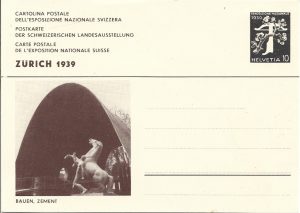 Carte postale de l'Exposition Nationale Suisse 1939