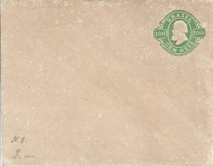 Întreg poștal Brazilia 100 reis/Postal stationery Brazil 100 reis