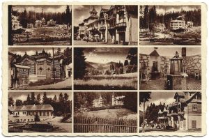 Borszékfürdői részletek, carte poștală, Borsec