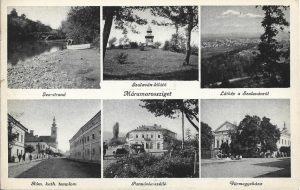 Máramarossziget, carte poștală, Sighetu Marmației