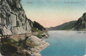 Alduna, Ferencz József tabla, carte poștală