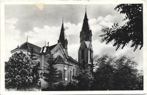 Szatmárnémeti, Kálvária templom, carte poștală, Satu Mare